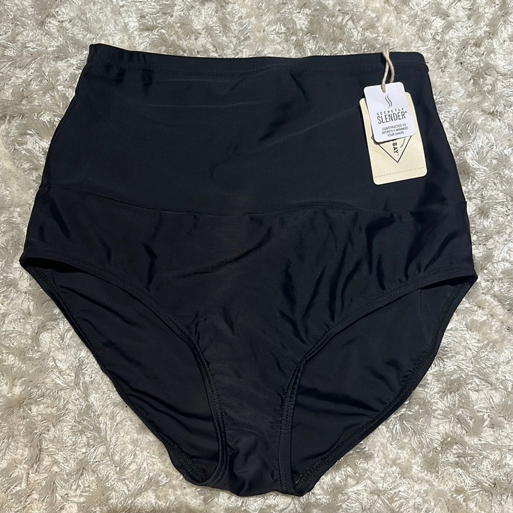 Black Bathing Suit Bottom Brand New St Johns Bay